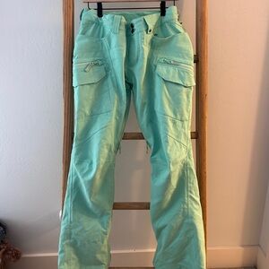 Burton Light Mint Green Snowpants